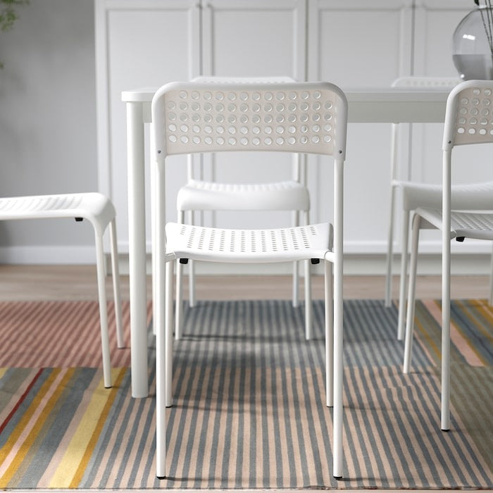IKEA ADDE Chair Black or White Color.