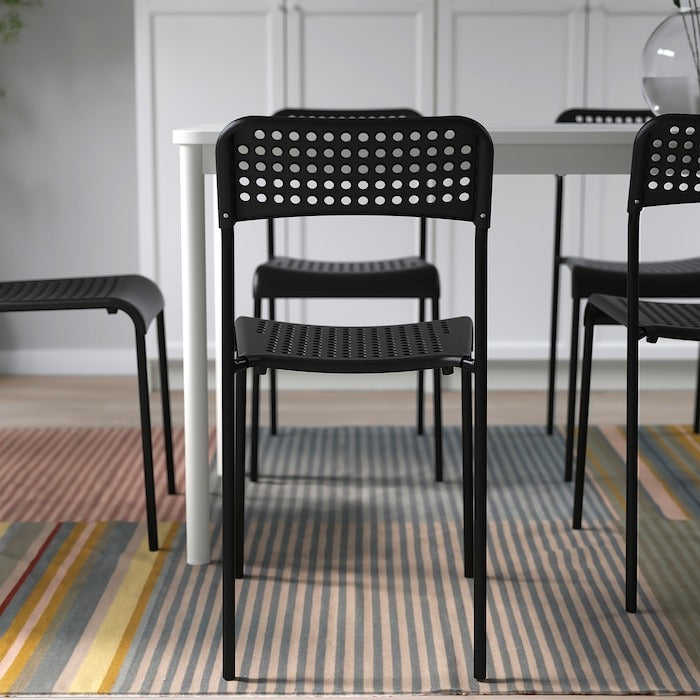 IKEA ADDE Chair Black or White Color.