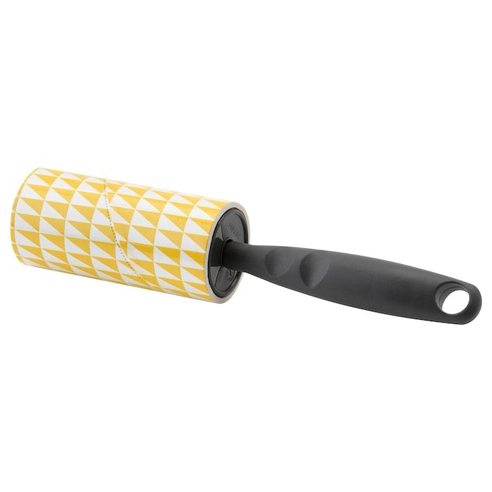 IKEA BASTIS lint roller in grey color with 40 sticky sheets.