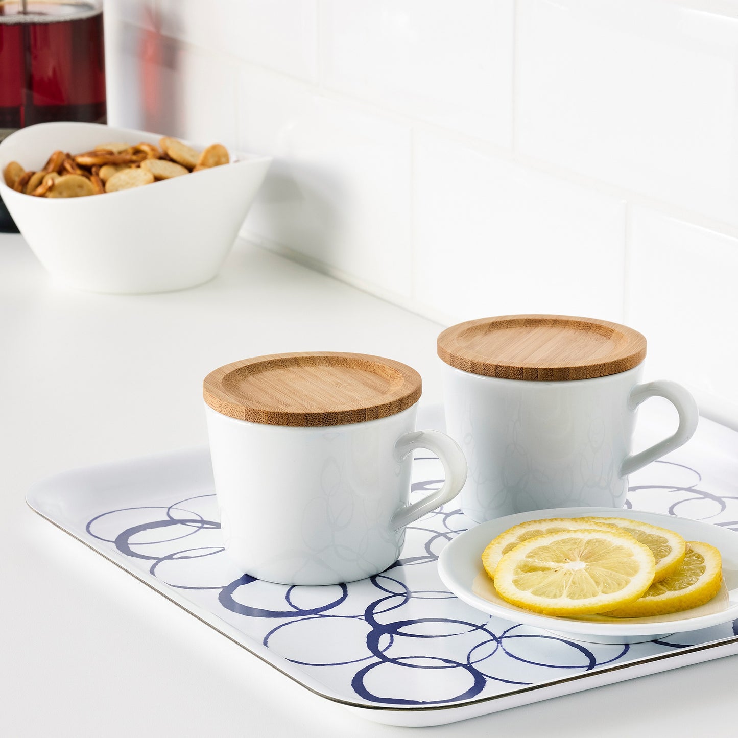 IKEA FORSEGLA bamboo
coaster set of 2.