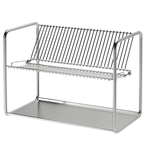 IKEA Dish Drying Rack Dish Drainer Rack Kitchen Dish Rack Counter Top Dish Drainer ORDNING.