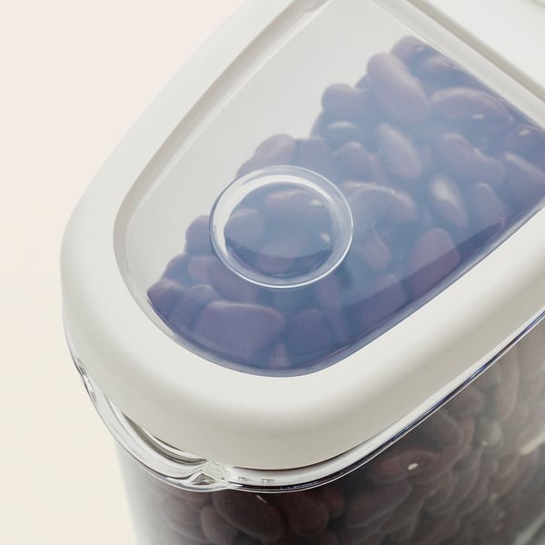Container with a lid.