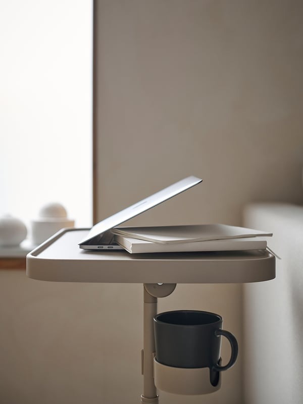 IKEA Laptop Stand Beige Color BJORKASEN