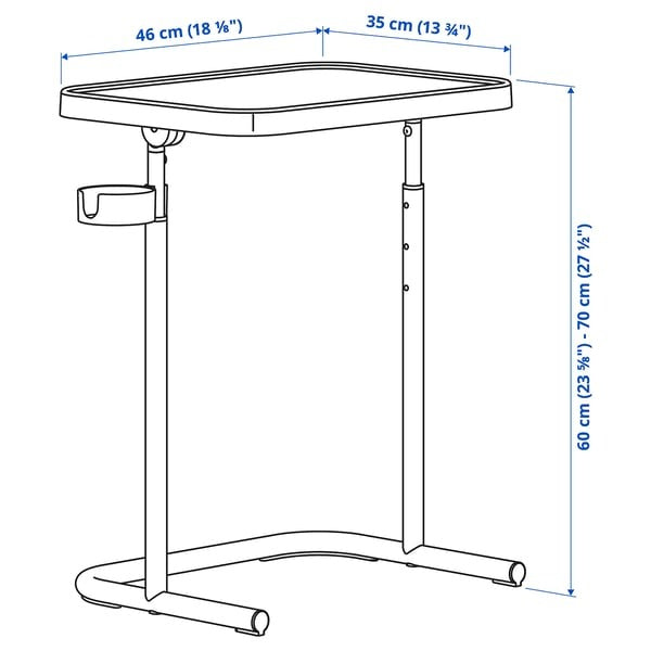IKEA Laptop Stand Beige Color BJORKASEN