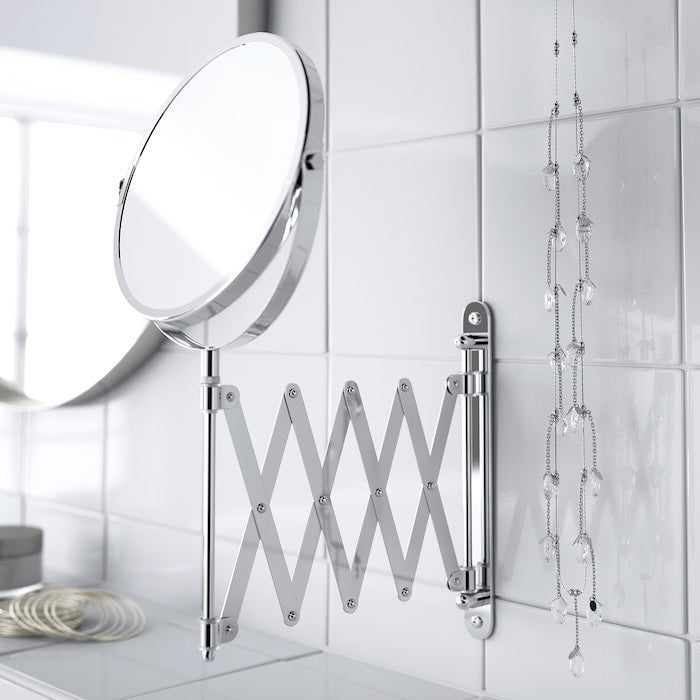 IKEA two sided mirror for makeup and shaving.