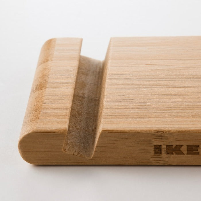 IKEA BERGENES wooden mobile holder with two sided slots.