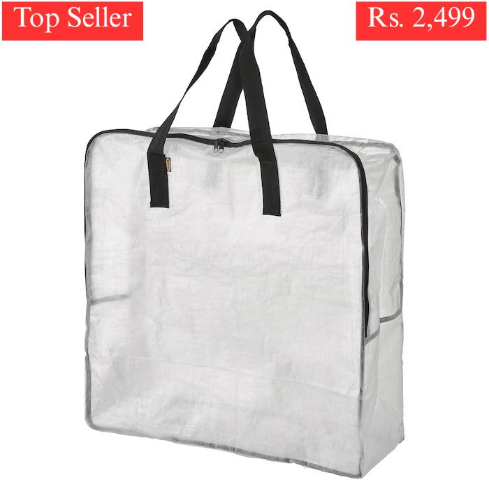 IKEA DIMPA Transparent Storage Bag.