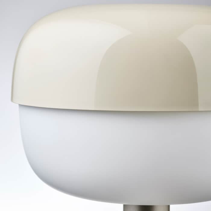 IKEA table lamp BLASVERK in beige color.
