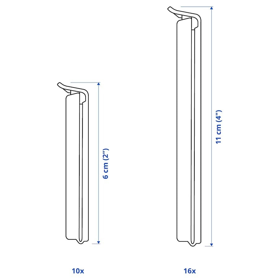 IKEA BEVERA food sealing clips set of 26.