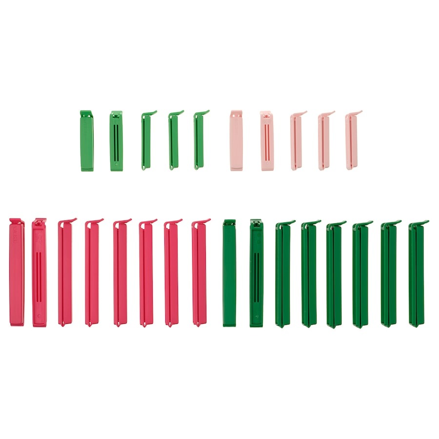 IKEA BEVERA food sealing clips set of 26.