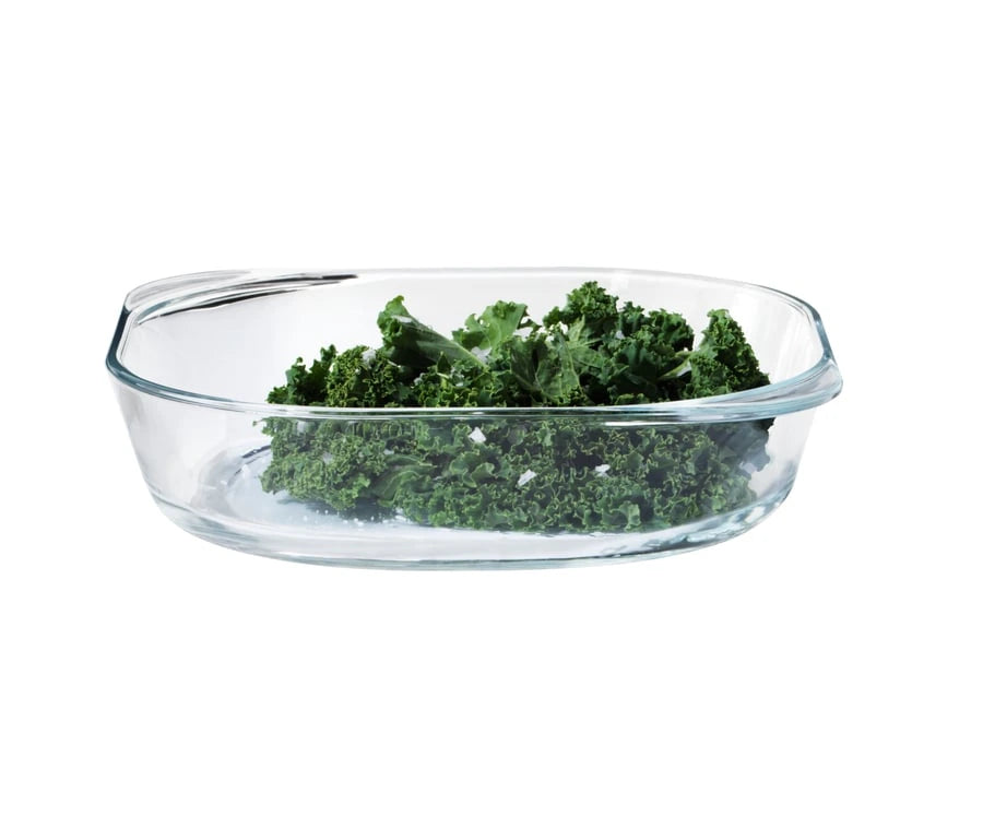 IKEA FÖLJSAM clear glass baking dish