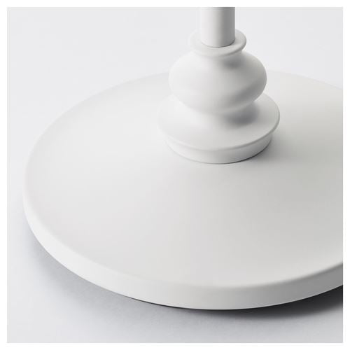 Closeup of IKEA osterlo desk lamp.