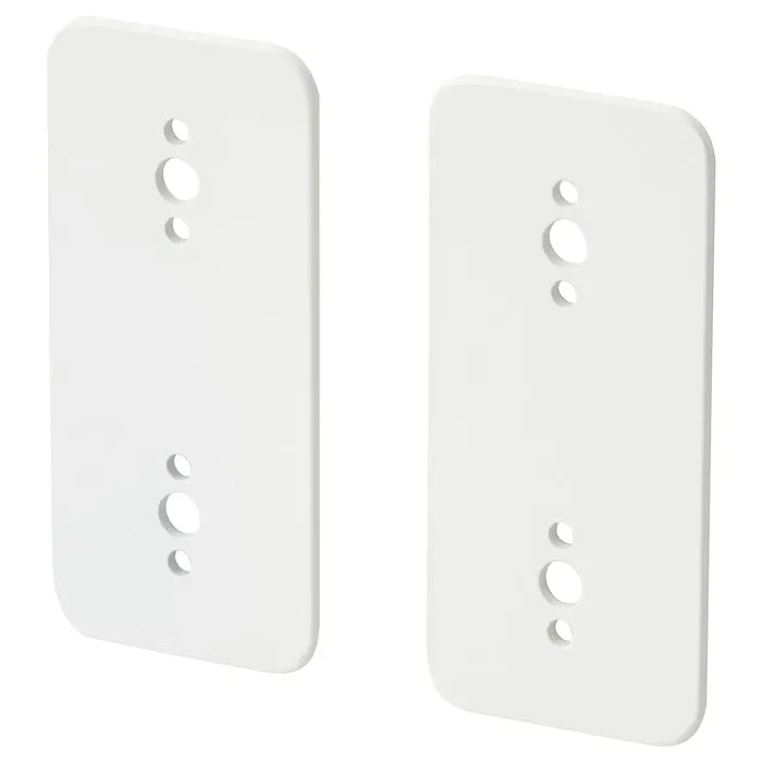 IKEA SKÅDIS white connector for pegboards.