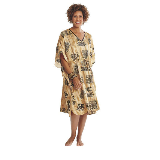 Brooke Drawstring Midi Kaftan