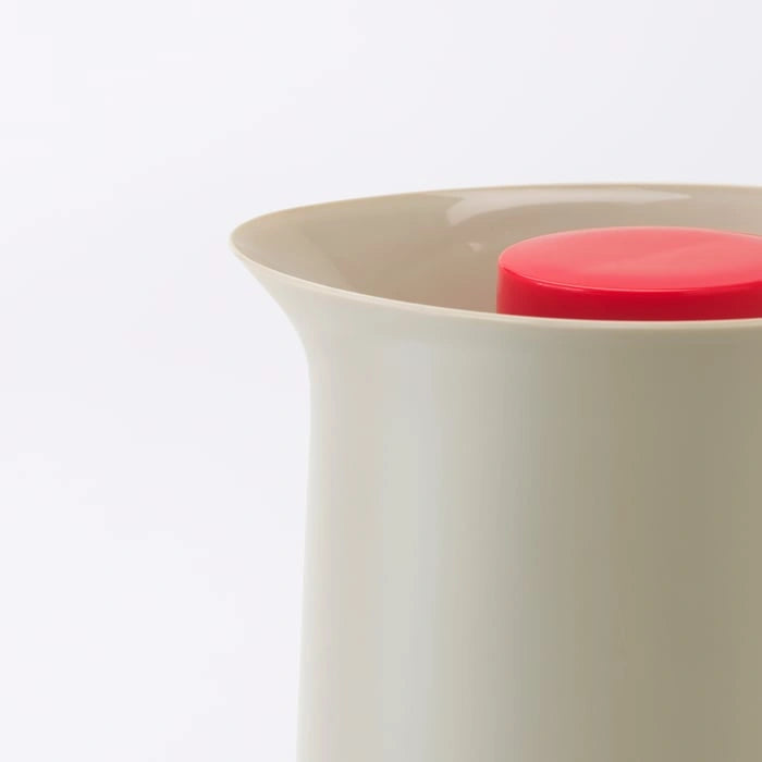 Close-up of IKEA BEHOVD insulated vacuum flask