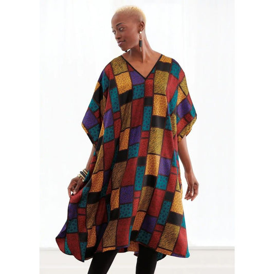 Block Print Midi Kaftan.