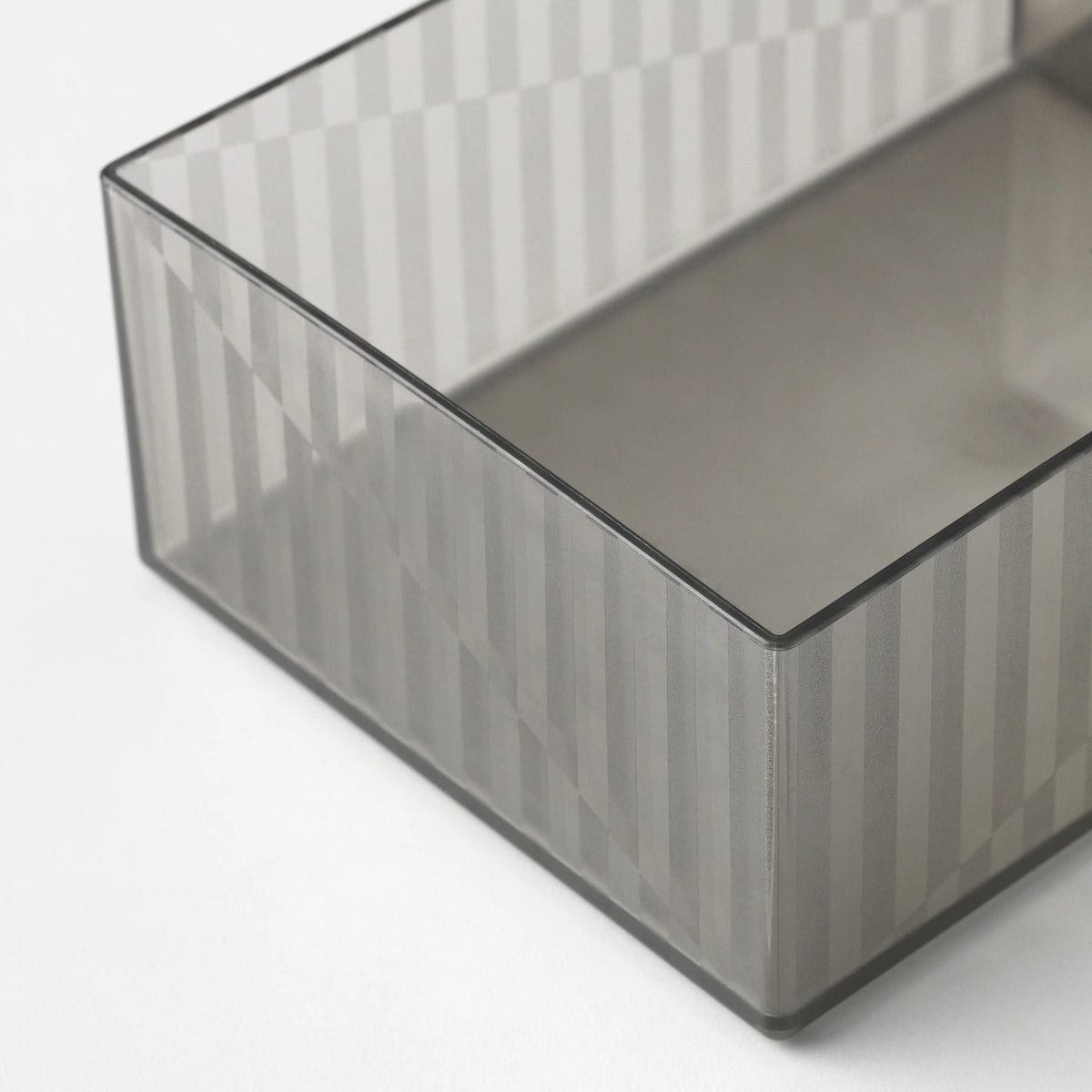 Close-up of IKEA LILLSTUGA compartment box