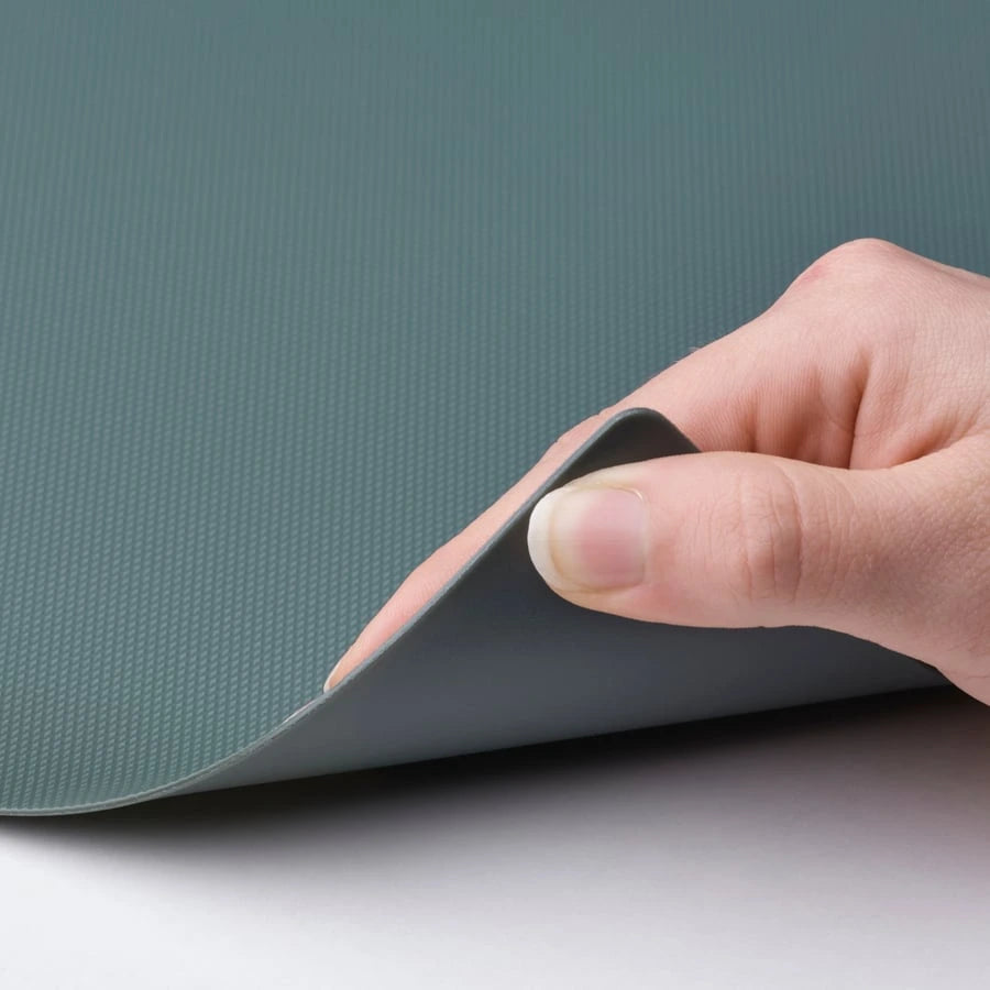 ikea FINFÖRDELA Bendable chopping board, dark green/grey-turquoise closeup