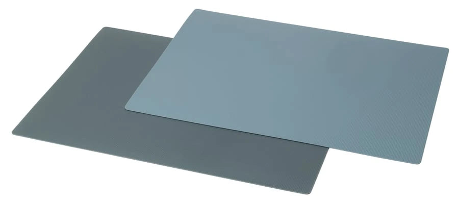 IKEA FINFÖRDELA Bendable chopping board, dark green/grey-turquoise, 28x36 cm