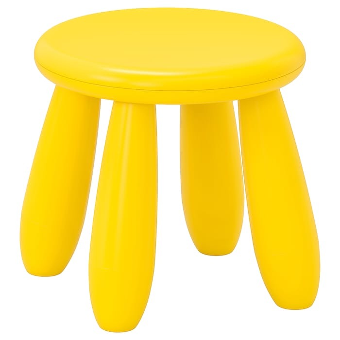 IKEA MAMMUT Children's Stool for kids.