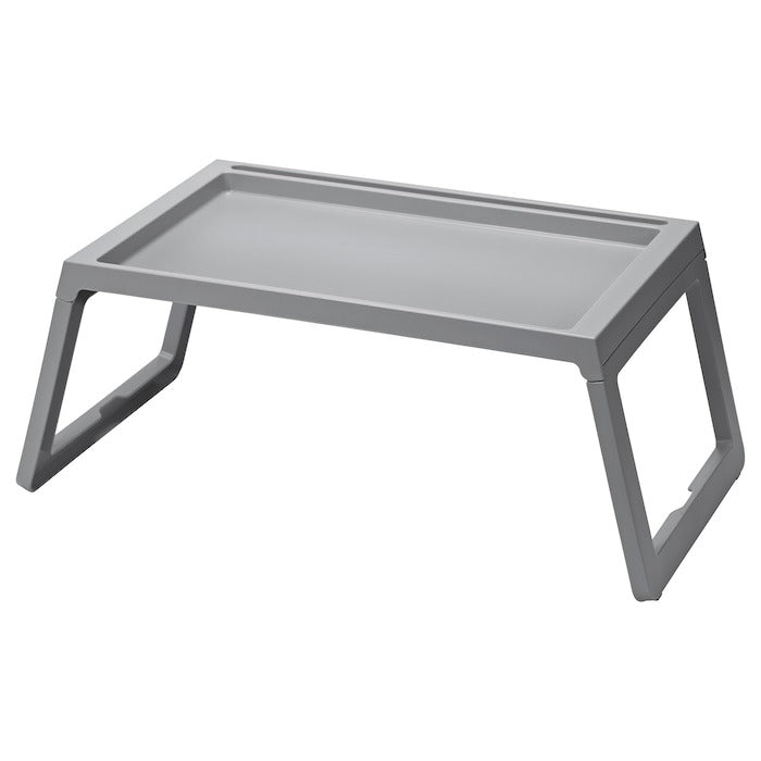 IKEA KLIPSK Bed Tray Laptop Bed Table Grey Color.