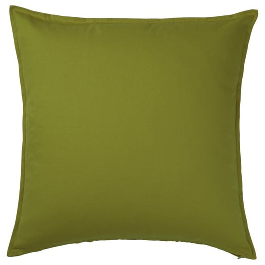 IKEA Cushion Cover Dark Yellow Green Size 65x65 cm GURLI.