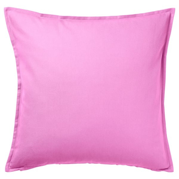 IKEA Pink Cushion Cover 50x50 cm – Decorative Pillow Cover for Sofa & Bed.
