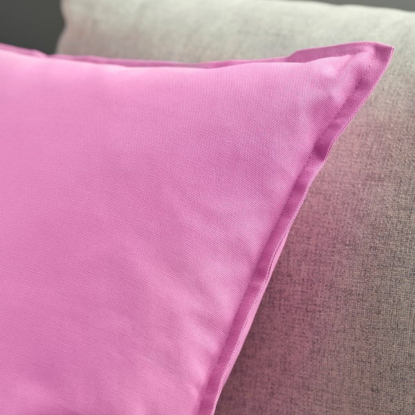 IKEA Pink Cushion Cover 50x50 cm – Decorative Pillow Cover for Sofa & Bed.