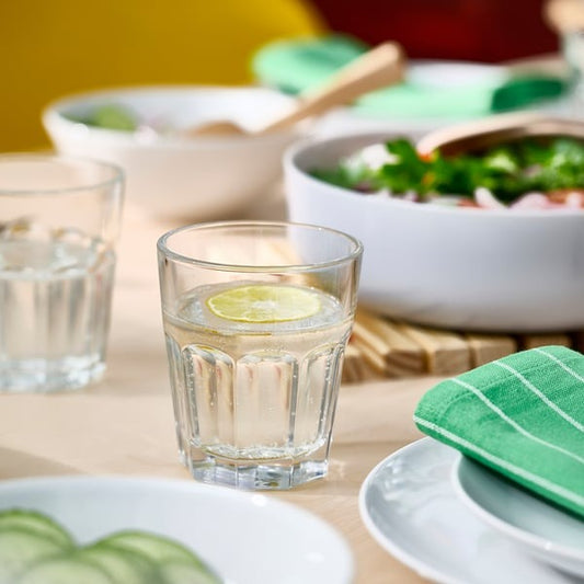 IKEA POKAL drinking glass pack of 6 size 270 ml.