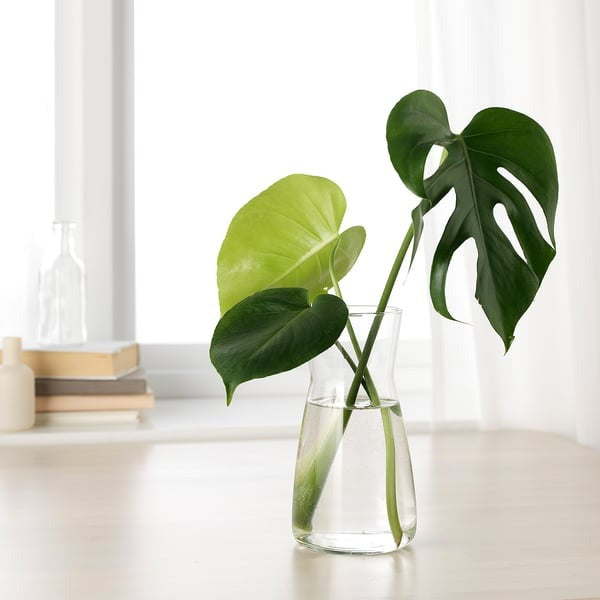 IKEA KARAFF carafe clear glass 1.0 l water juice wine serving jug.
