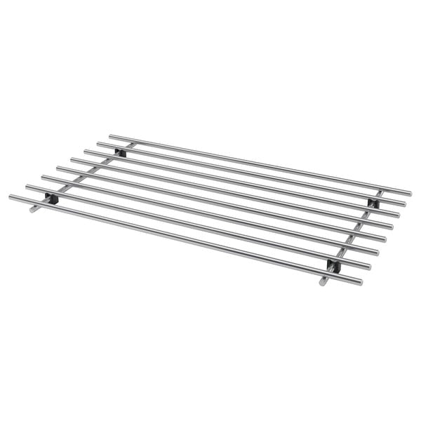 Heat-resistant stainless steel trivet IKEA LÄMPLIG large size.