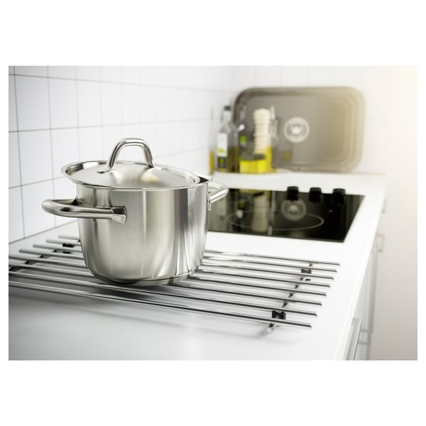 Large stainless steel trivet for hot pots and pans IKEA LÄMPLIG.