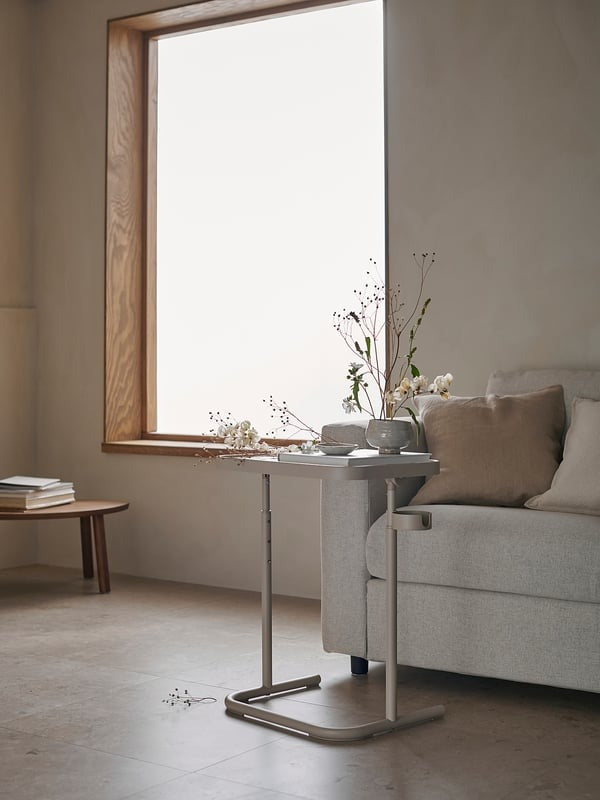 IKEA Laptop Stand Beige Color BJORKASEN