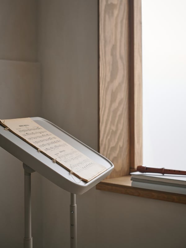 IKEA Laptop Stand Beige Color BJORKASEN