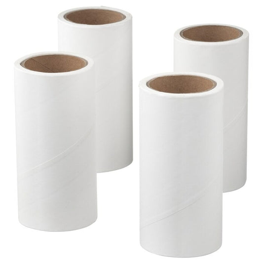 IKEA Lint Roller Refill Pack of 4 BASTIS.