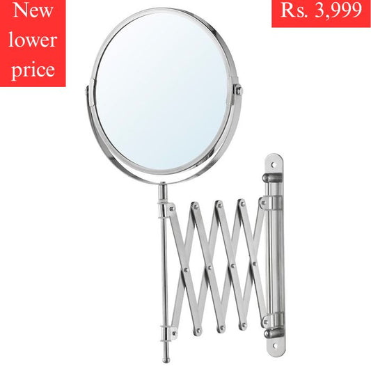 IKEA two sided mirror for makeup and shaving.
