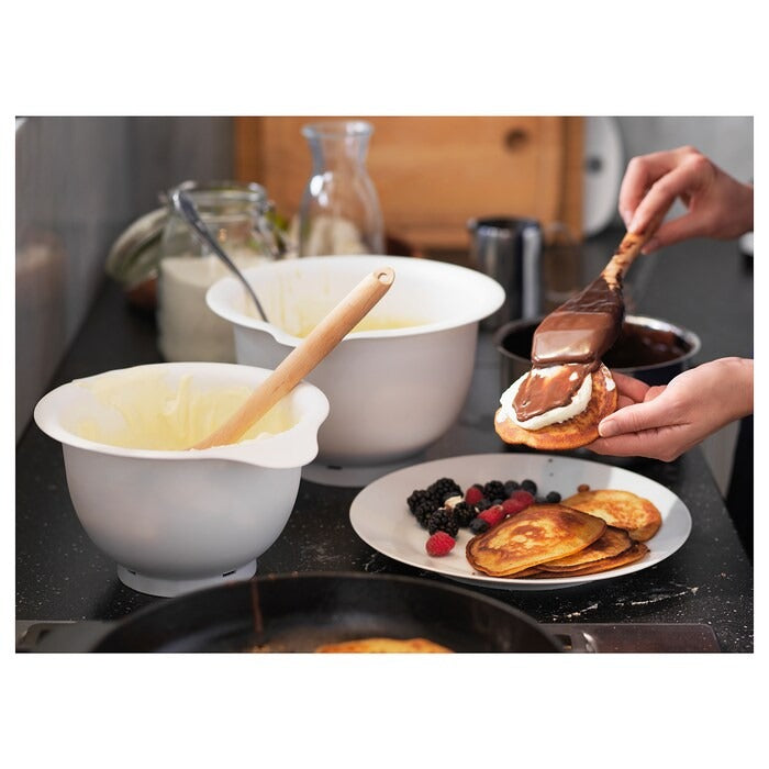 IKEA mixing bowl set of 2 in white color.