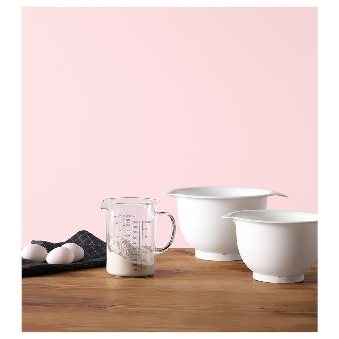 IKEA mixing bowl set of 2 in white color.