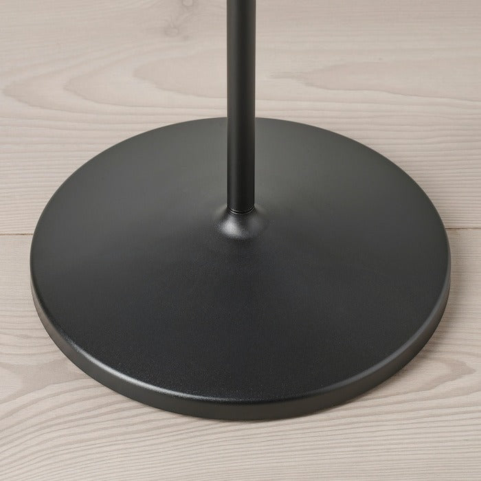 IKEA NAVLINGE LED floor lamp and read lamp in black color.