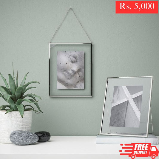 IKEA LERBODA Frame in silver color size 20x25 cm.