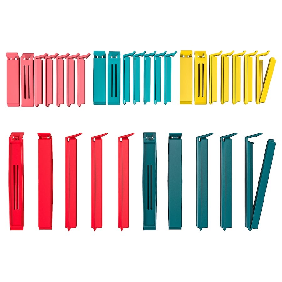 IKEA BEVARA Sealing Clips Set of 30.