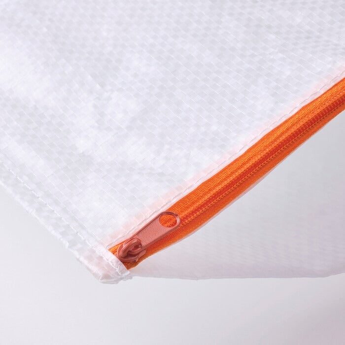 IKEA PARKLA shoe bag size is 48x22 cm.