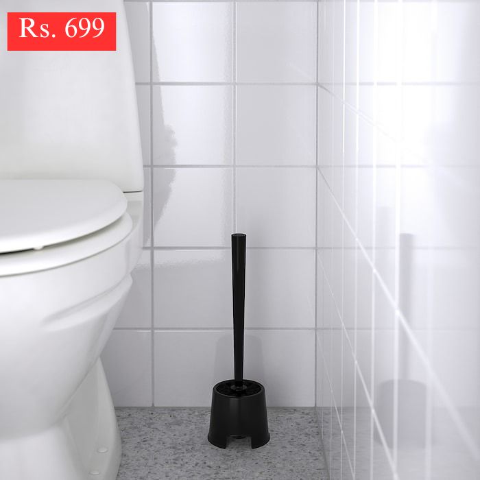 IKEA Toilet Brush with Holder BOLMEN