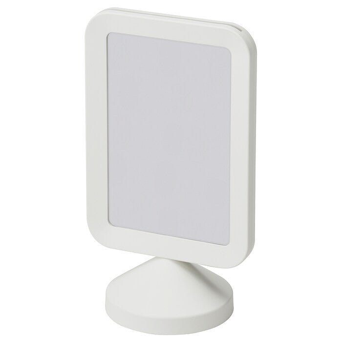 IKEA two sided photo frame in white color.