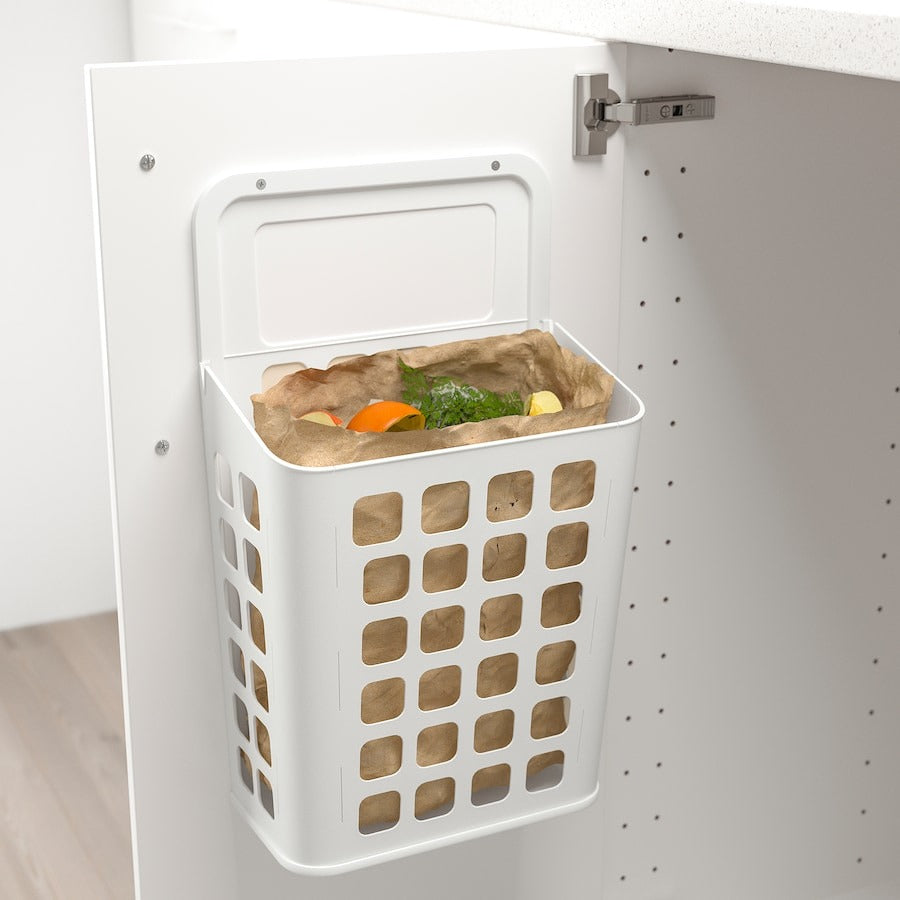 IKEA Waste Bin Trash Bin White Color Size 10 l VARIERA