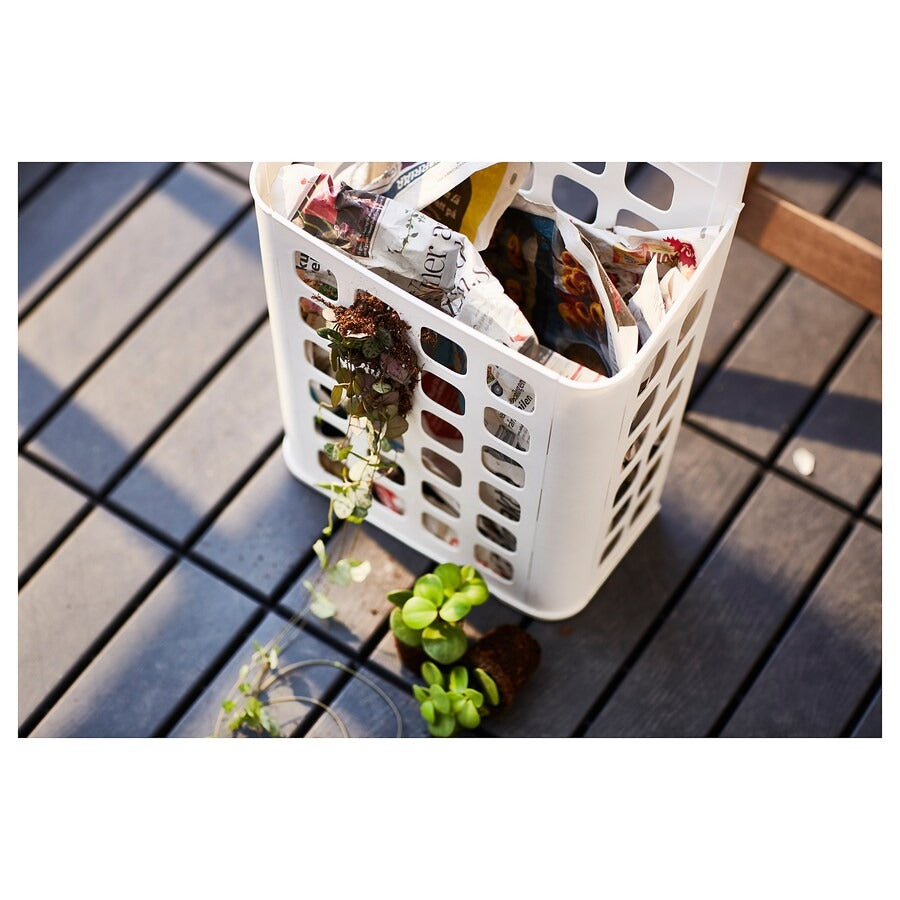 IKEA Waste Bin Trash Bin White Color Size 10 l VARIERA