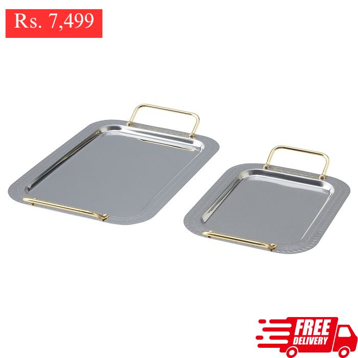 IKEA HUSBEHOV serving trays set of 2.