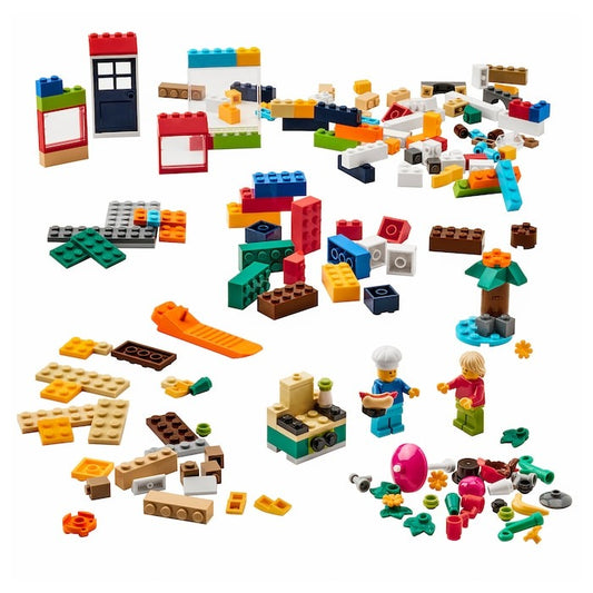 LEGO Brick Set Mixed Colors 201 Piece.