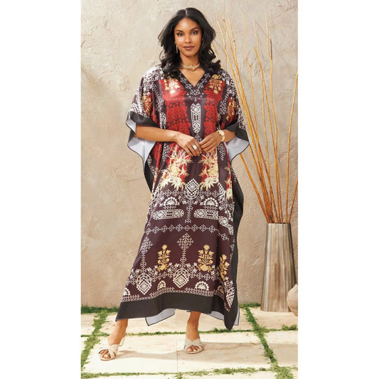 Mystique digital print kaftan.