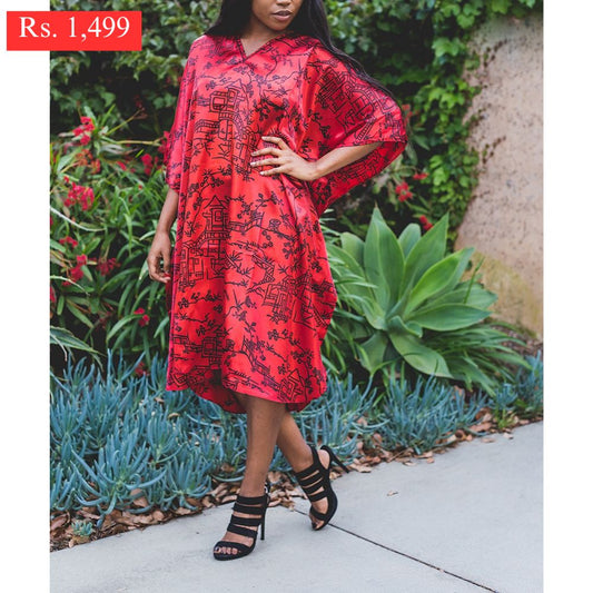 Ruby Midi Kaftan.